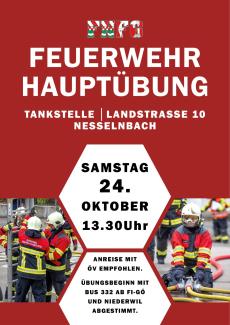 Flyer Hauptübung